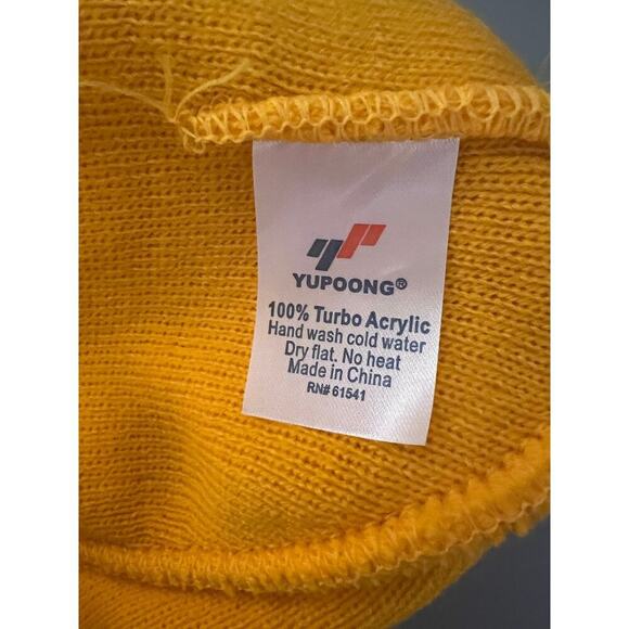 Pittsburgh Steelers logo knit Ski hat, Yellow - Picture 4 of 4